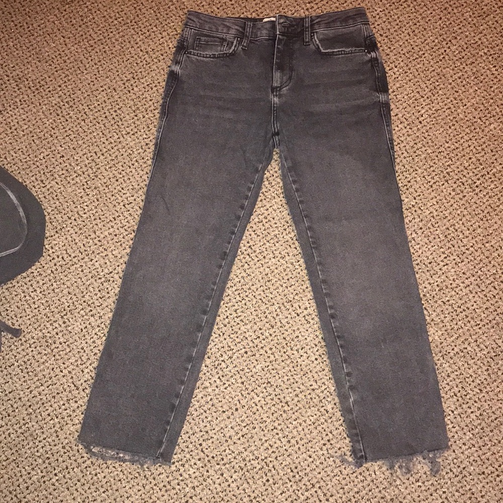 Free people Gray jeans 25ws